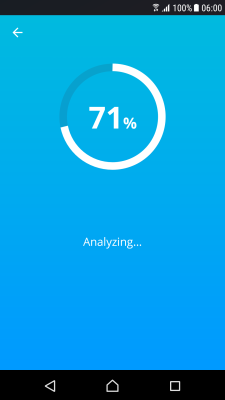 Screenshot of the application AVG Cleaner Lite - #1