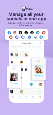 Screenshot of the application Publer: Social Media Tools - #2
