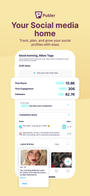 Screenshot of the application Publer: Social Media Tools - #5