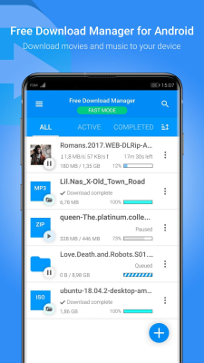Screenshot of the application Free Download Manager - FDM - #1