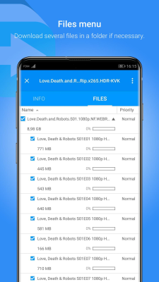Screenshot of the application Free Download Manager - FDM - #4