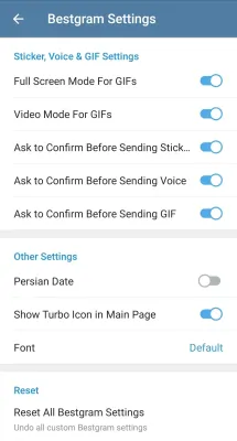 Screenshot of the application Bestgram - #3