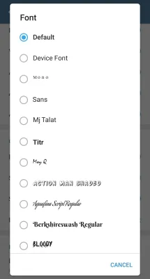 Screenshot of the application Bestgram - #5