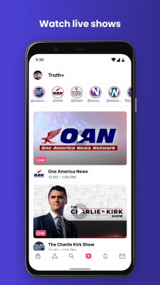 Screenshot of the application Truth Social - #6