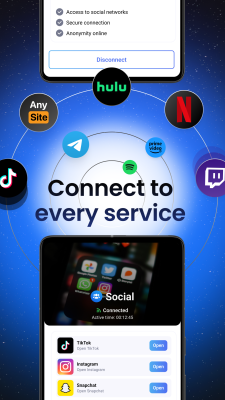 Screenshot of the application VPN Lumos - #4