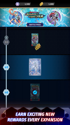 Screenshot of the application Pokémon TCG Live - #5