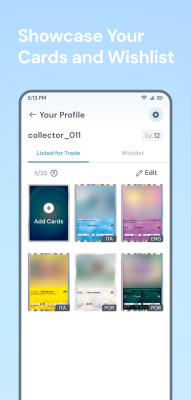 Screenshot of the application PokeTrade - #3
