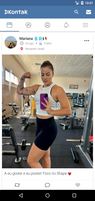 Screenshot of the application DKon - Social Network & Messenger - #2