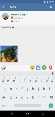 Screenshot of the application DKon - Social Network & Messenger - #5