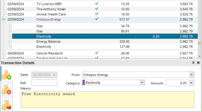 Screenshot of the application Maxim Money - #3