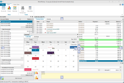 Screenshot of the application Maxim Money - #4