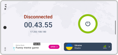 Screenshot of the application NoDramaVPN - #2