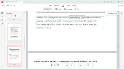 Screenshot of the application JOPDF - #4