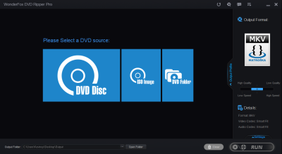 Screenshot of the application WonderFox DVD Video Converter - #1