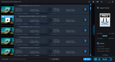 Screenshot of the application WonderFox DVD Video Converter - #4