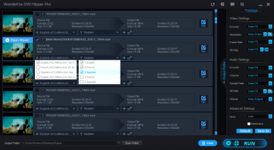 Screenshot of the application WonderFox DVD Video Converter - #6