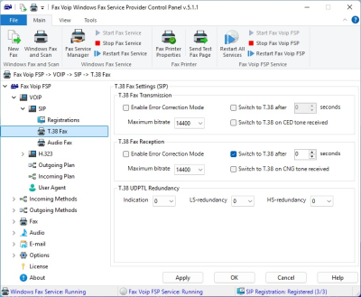 Screenshot of the application Fax Voip Windows Fax Service Provider - #5
