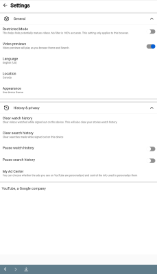 Screenshot of the application TubeMate - #5
