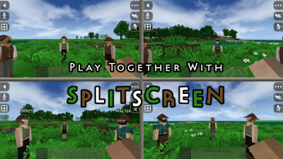 Screenshot of the application Survivalcraft 2 Day One - #2