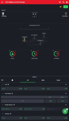 Screenshot of the application SportyBet - #2