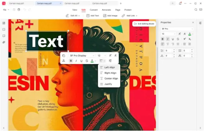 Screenshot of the application JOPDF for Linux - #1