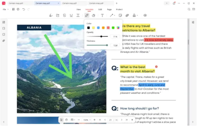 Screenshot of the application JOPDF for Linux - #6