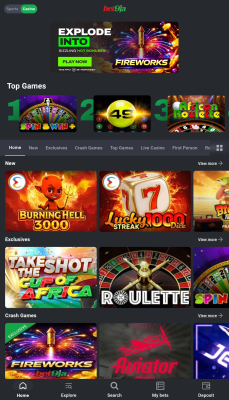 Screenshot of the application Bet9ja - #7