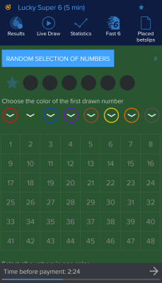 Screenshot of the application Mozzartbet - #7