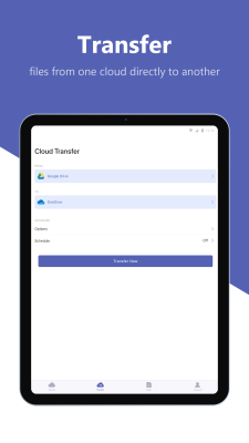 Screenshot of the application MultCloud - #4
