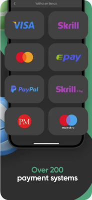 Screenshot of the application BetWinner - #5