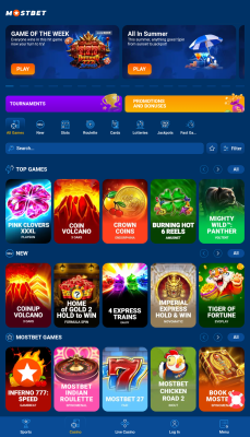 Screenshot of the application Mostbet - #3