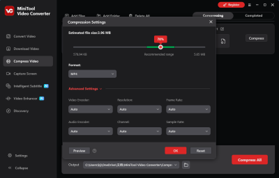 Screenshot of the application MiniTool Video Converter - #2