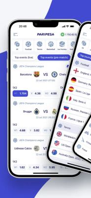 Screenshot of the application PariPesa - #1