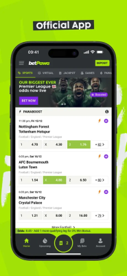 Screenshot of the application BetPawa - #2