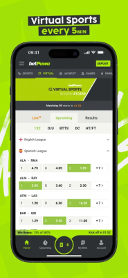 Screenshot of the application BetPawa - #4