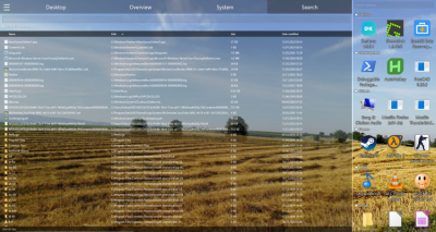 Screenshot of the application Deskora - #3