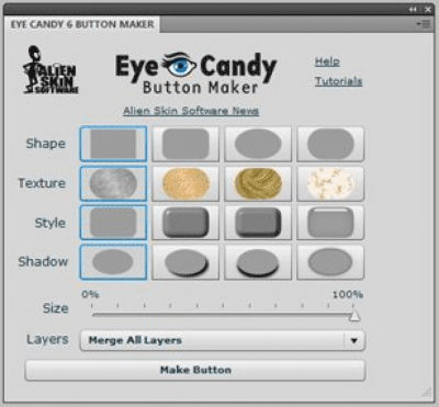 Screenshot of the application Eye Candy 4000 - #1