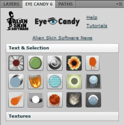Screenshot of the application Eye Candy 4000 - #2