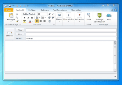 Screenshot of the application Cloudfogger - #3
