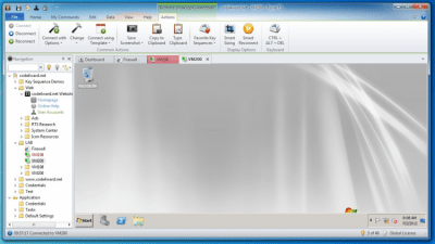 Screenshot of the application Royal TS - #5