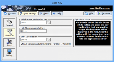 Screenshot of the application Free Boss Key - #3