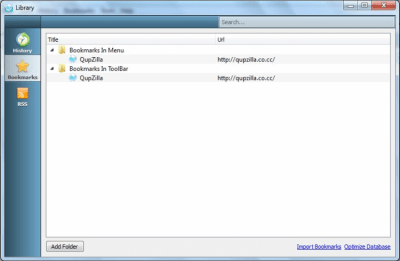 Screenshot of the application QupZilla Portable - #3