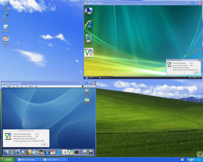 Screenshot of the application VNC - #1