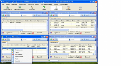 Screenshot of the application Secretariat - #1