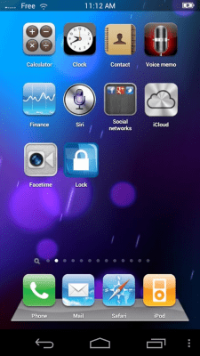 Screenshot of the application Fake iPhone 5 - #4