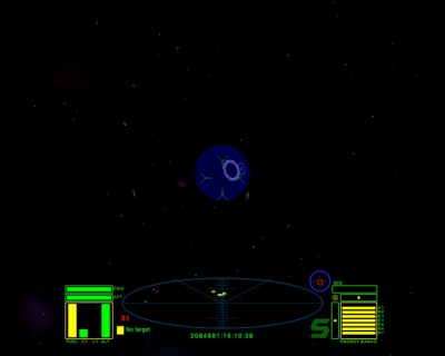 Screenshot of the application Oolite - #4