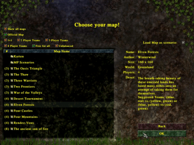 Screenshot of the application Widelands - #5
