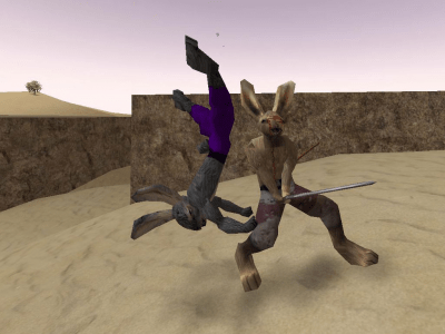 Screenshot of the application Lugaru - #6