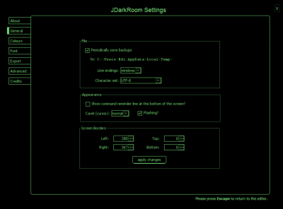 Screenshot of the application JDarkRoom - #3