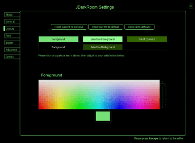 Screenshot of the application JDarkRoom - #4